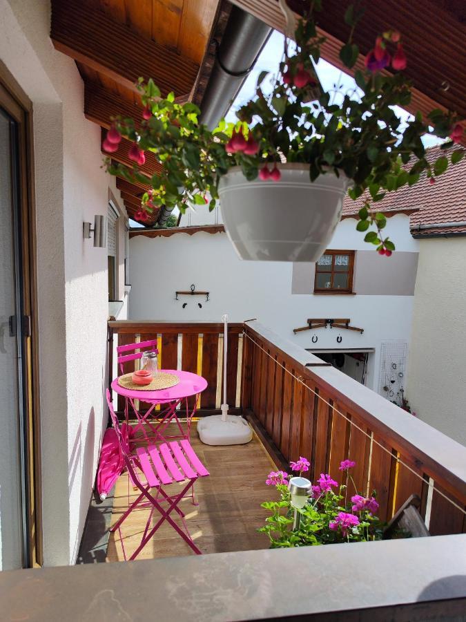 Ferienwohnung Lay Hirschaid Esterno foto